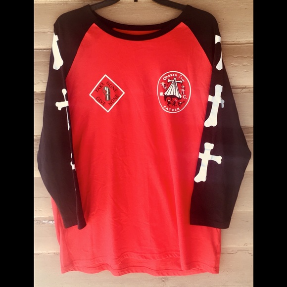 Two Chosen Few Louisiana Motor Cycle Club 3/4 Tees - Picture 3 of 10